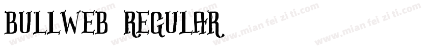 BullWeb Regular字体转换